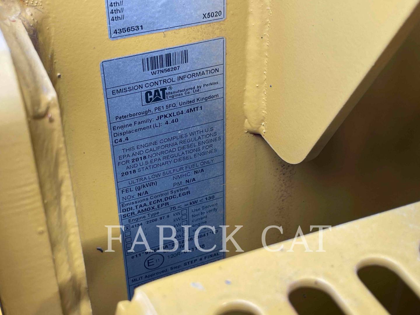 Caterpillar CW34, Pneumatic Tired Compactor, 1194 hours, S/N: AL300376, 2019 - Image 8