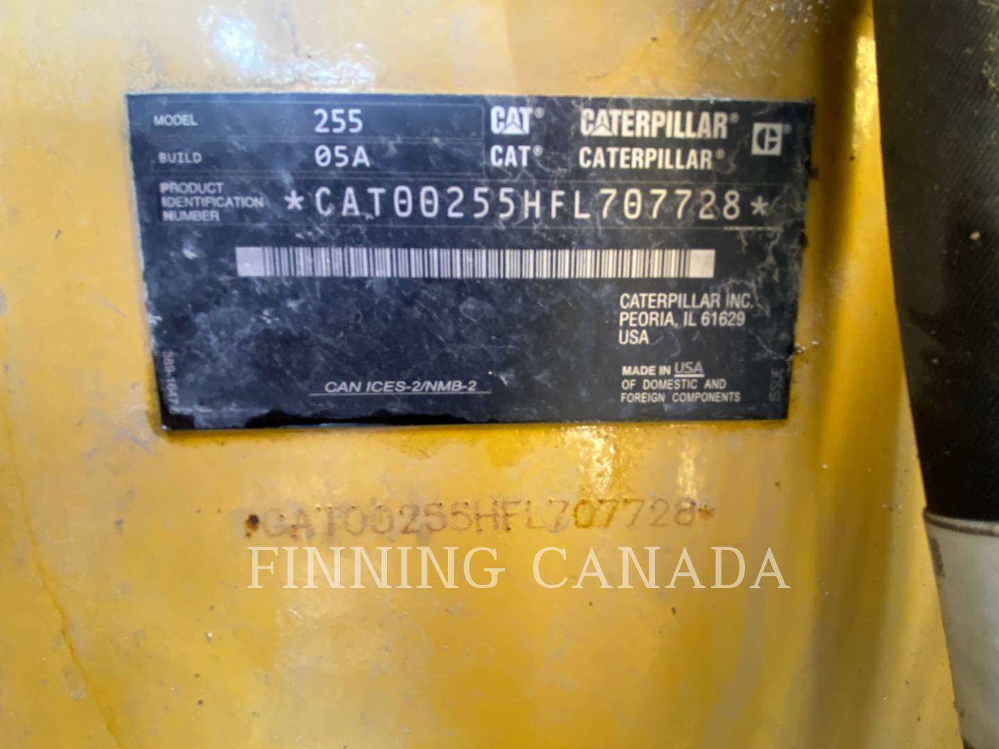 Caterpillar 255-05, 652 hours, S/N: FL707728, 2025 - Image 6