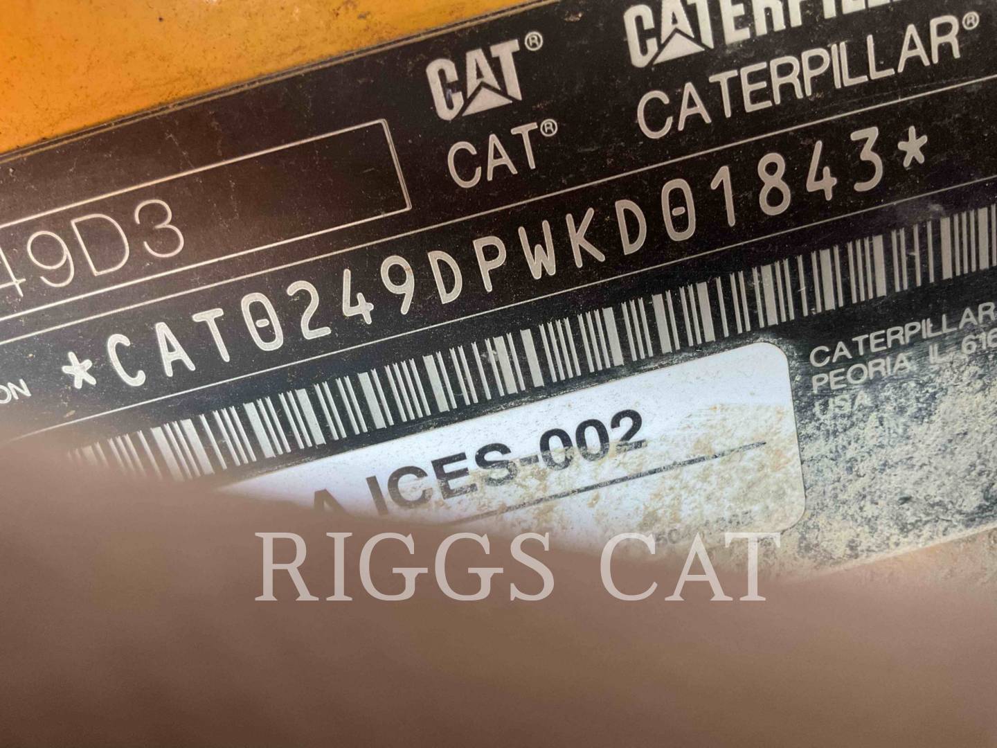 Cat 249D3, 789 hours, S/N: WKD01843, 2025 - Image 6