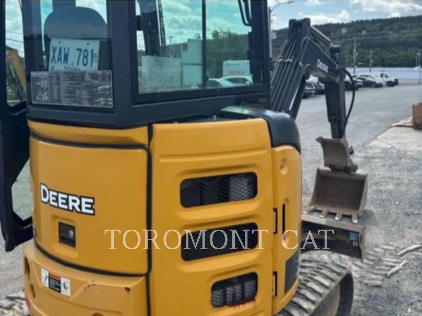 Deere & Co. 26G, Mini Excavator, 904 hours, S/N: 1FF026GXEKK264527, 2019 - Image 3