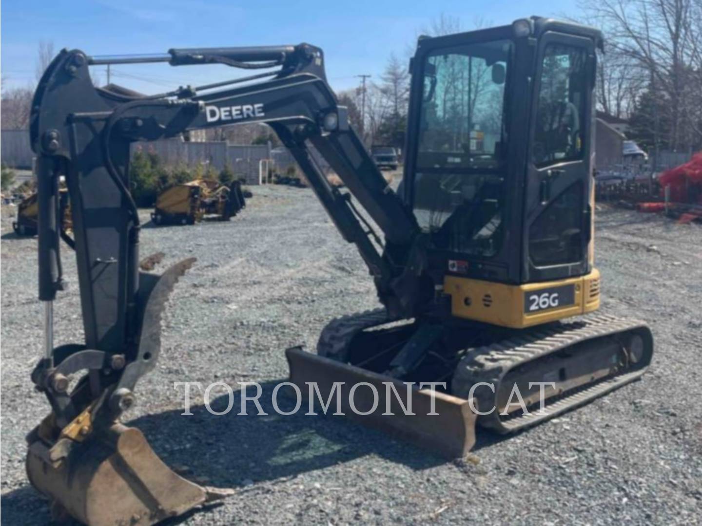 Deere & Co. 26G, Mini Excavator, 904 hours, S/N: 1FF026GXEKK264527, 2019 - Image 7