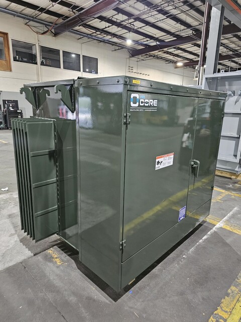 1000 KVA 24940GrdY/14400 Primary, 480Y/277 Secondary, PAD, proCORE(immediate shipment available) - Image 2