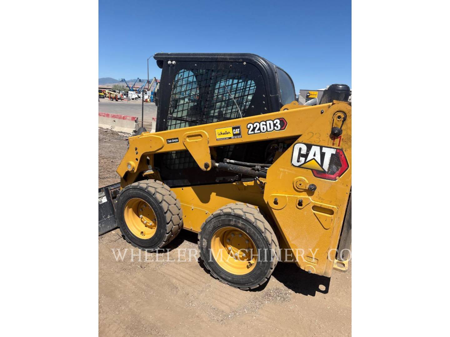 Cat 226D3 C3H2, Skid Steer Loader, 1230 hours, S/N: EK502859, 2024 - Image 3