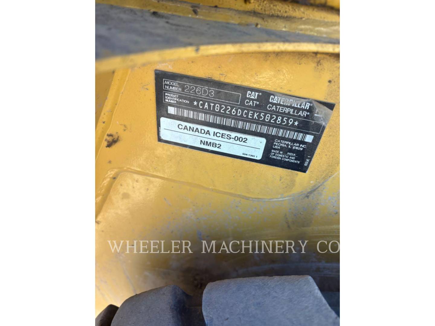 Cat 226D3 C3H2, Skid Steer Loader, 1230 hours, S/N: EK502859, 2024 - Image 6