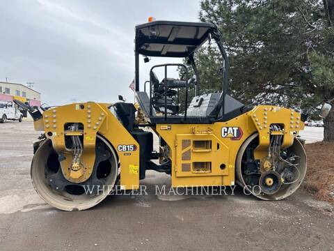 Cat CB15 Crocker-Wheeler VV, Twin Drum Roller, 1492 hours, S/N: M9401057, 2023 - Image 7