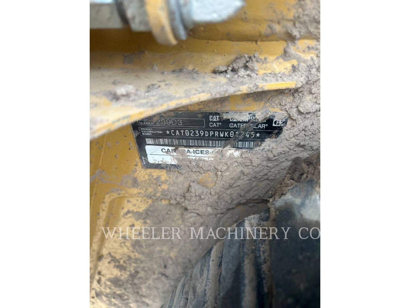 Caterpillar 239D3 C3H2, Track Loader, 665 hours, S/N: RWK01245, 2023 - Image 3