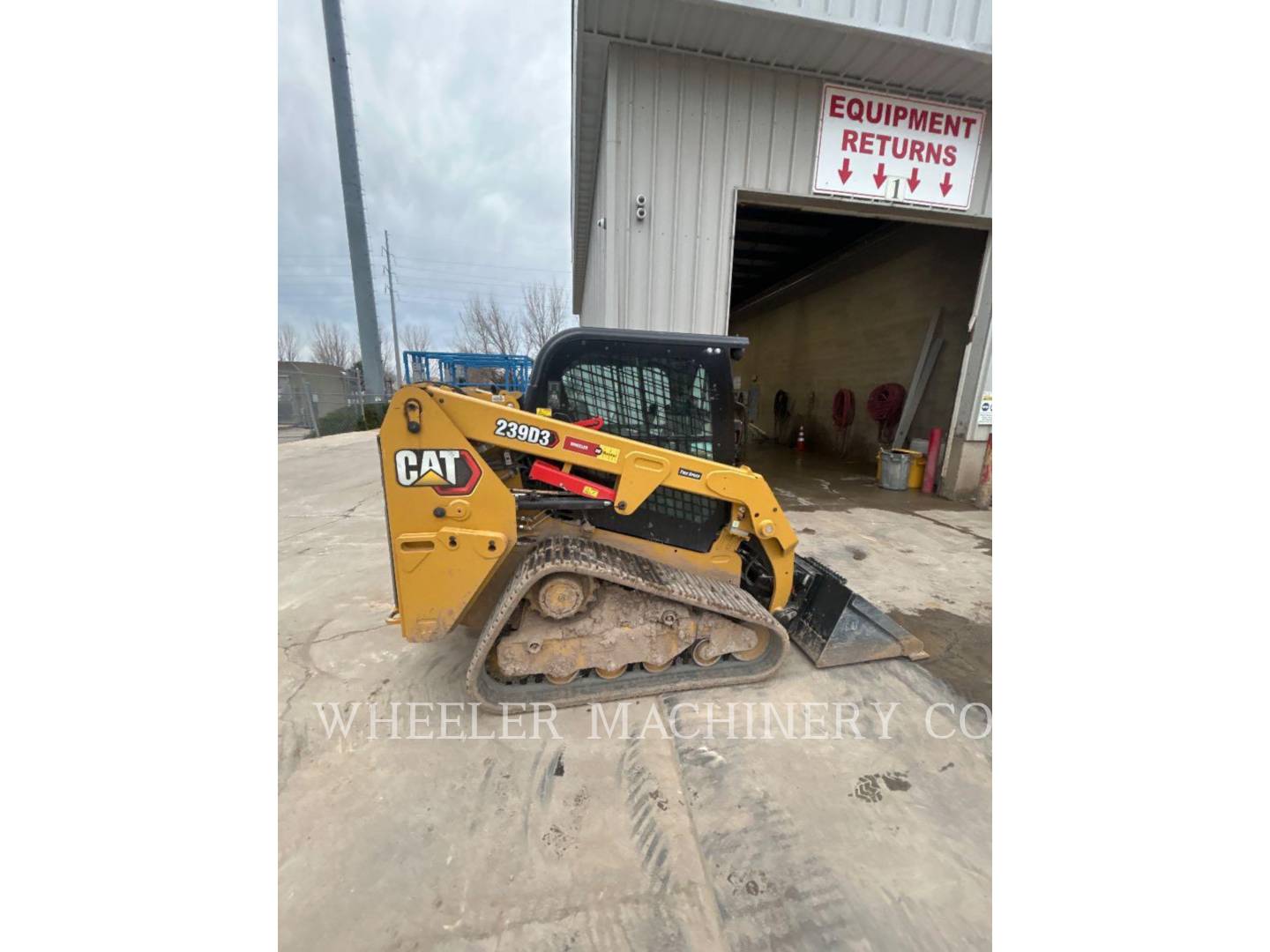 Caterpillar 239D3 C3H2, Track Loader, 665 hours, S/N: RWK01245, 2023 - Image 4