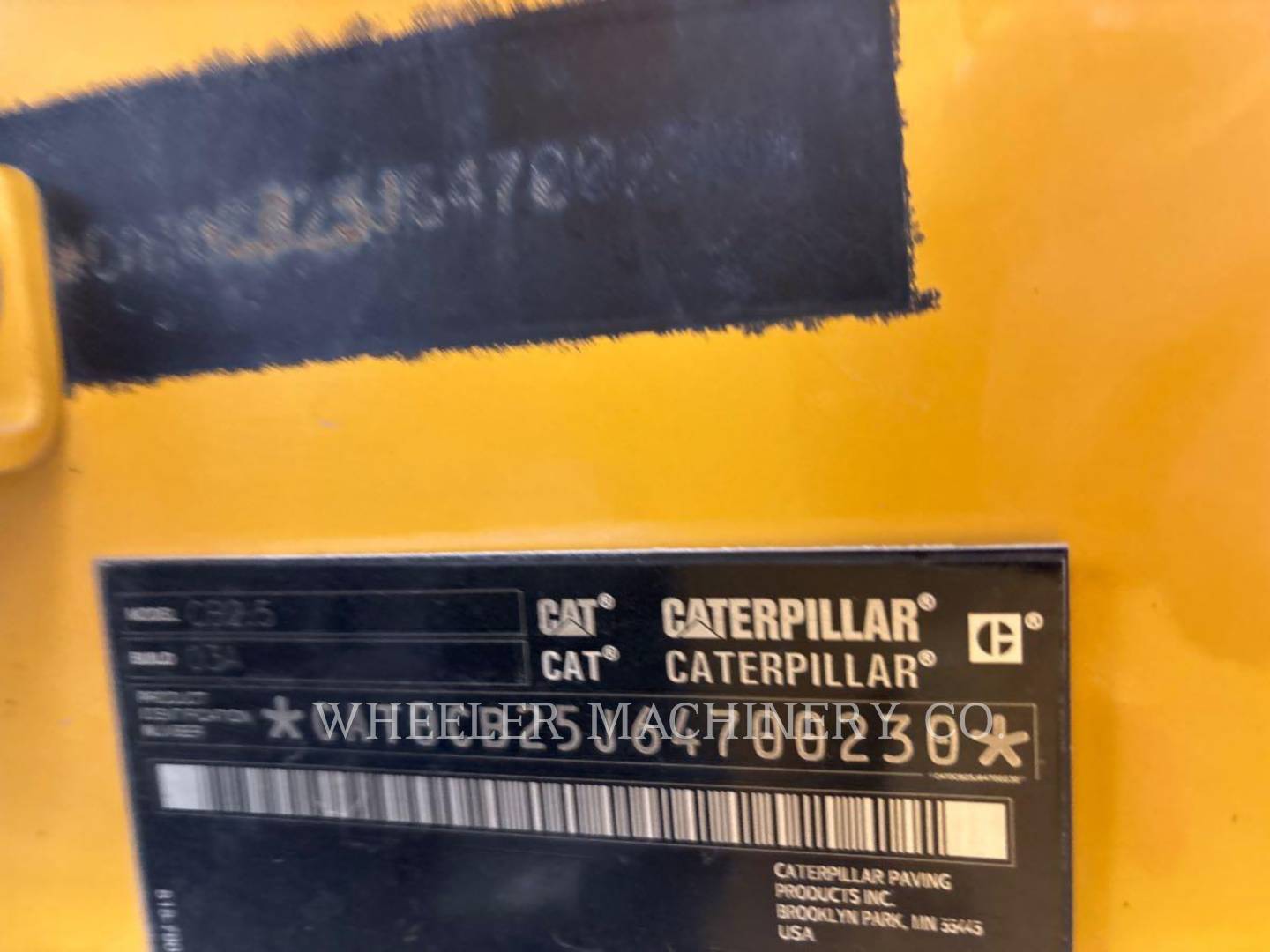 Caterpillar CB2.5, 501 hours, S/N: 64700230, 2023 - Image 8
