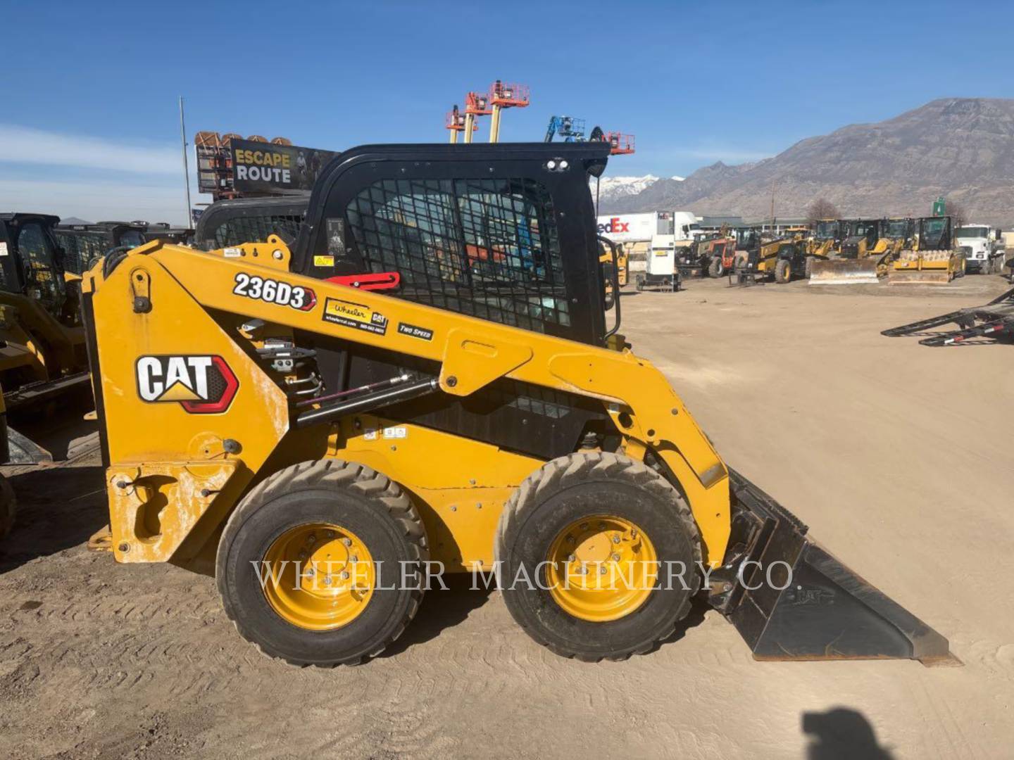 Cat 236D3 C3H2, Skid Steer Loader, 1394 hours, S/N: R4D00390, 2024 - Image 1