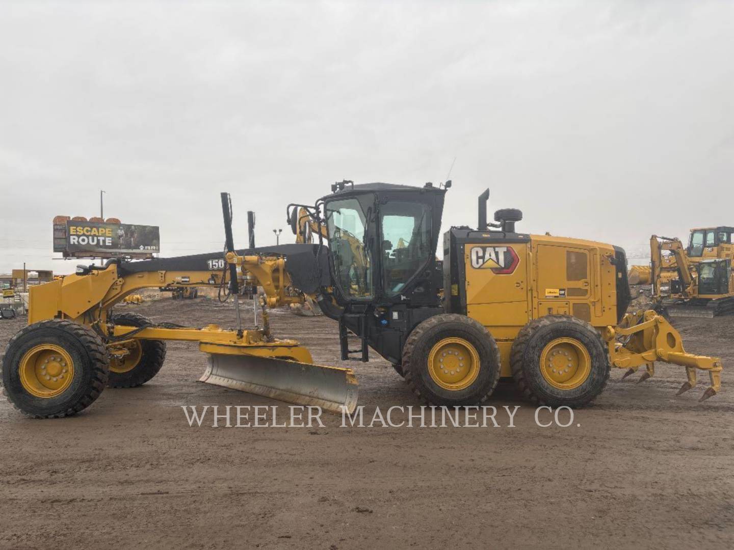 Caterpillar 150 15, Motor Grader, 869 hours, S/N: EB401027, 2024 - Image 1