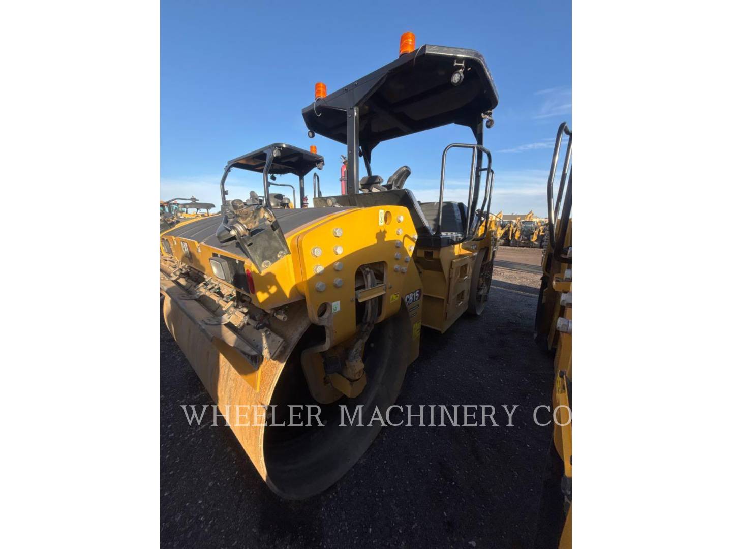 Cat CB15 Crocker-Wheeler VV, Twin Drum Roller, 1363 hours, S/N: M9401173, 2024 - Image 4