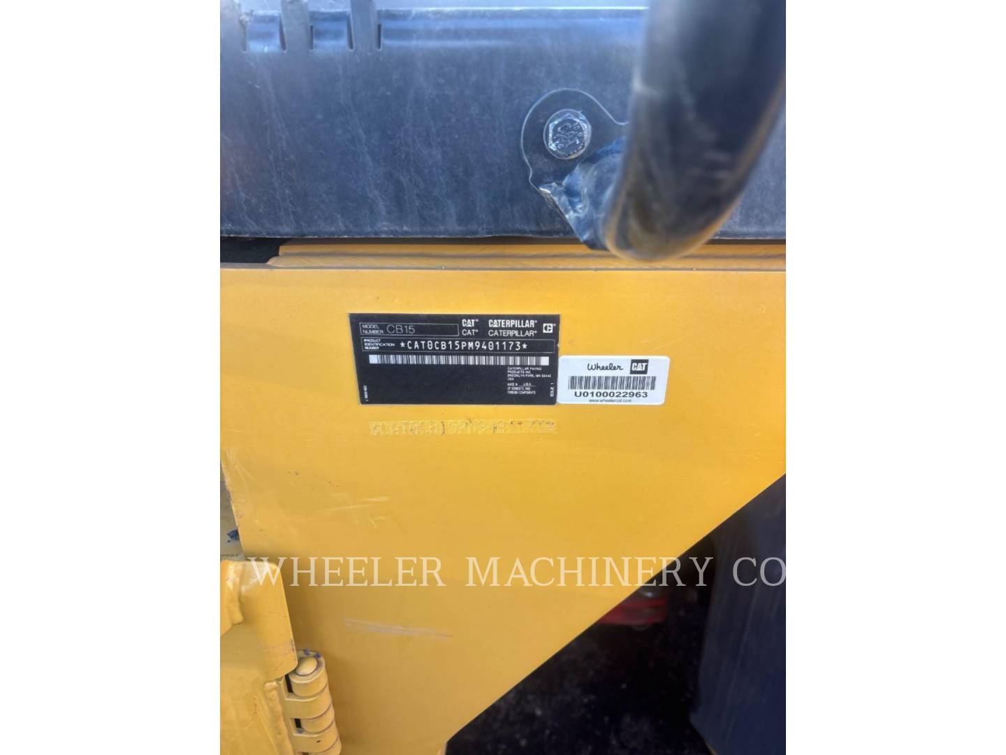 Cat CB15 Crocker-Wheeler VV, Twin Drum Roller, 1363 hours, S/N: M9401173, 2024 - Image 7