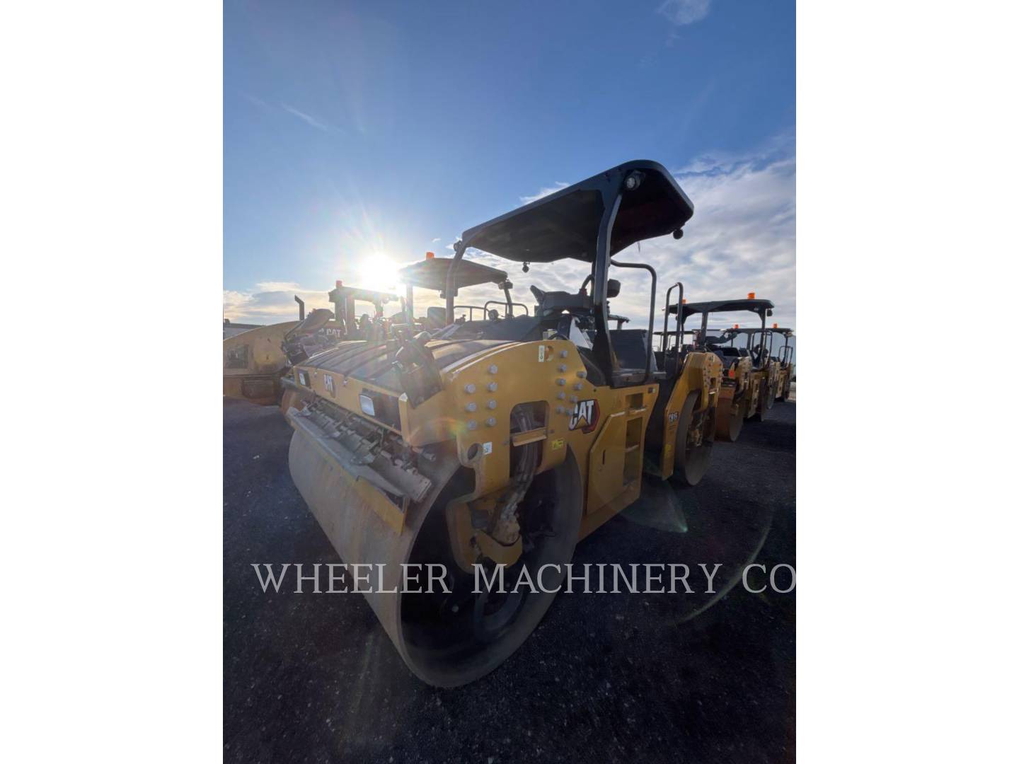 Cat CB15 Crocker-Wheeler VV, Twin Drum Roller, 1363 hours, S/N: M9401173, 2024 - Image 8