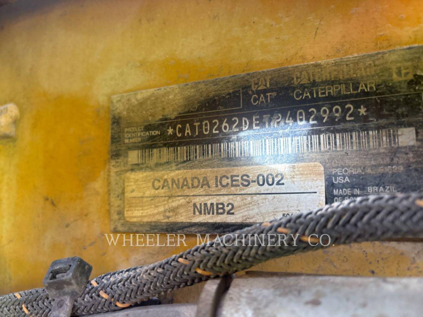Cat 262D3 C3H2, Skid Steer Loader, 3262 hours, S/N: TP402992, 2024 - Image 3