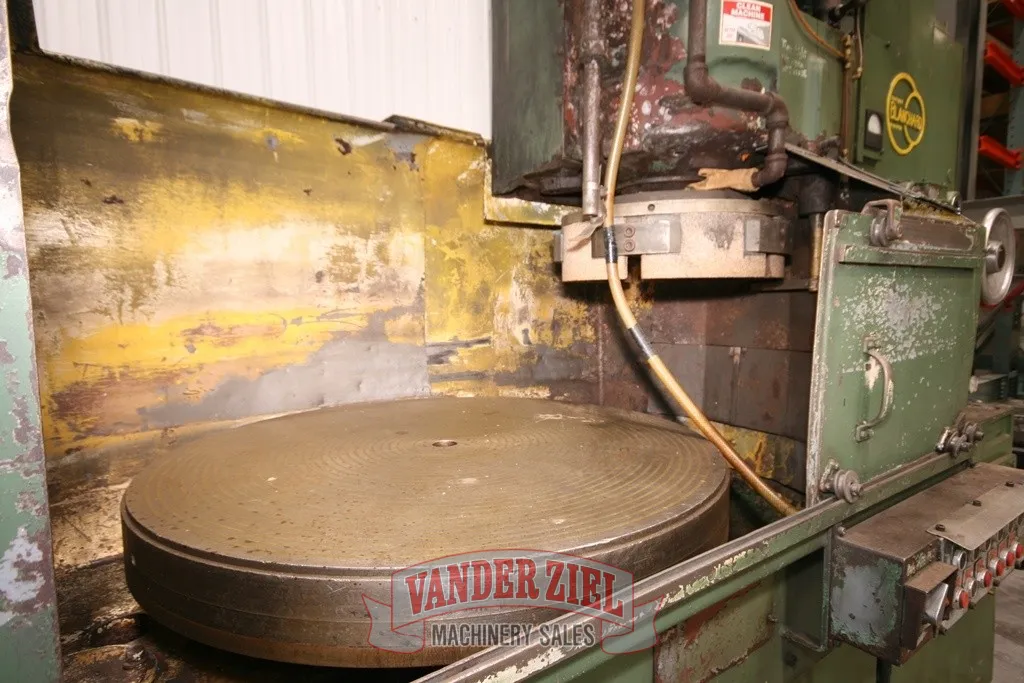 Blanchard #18D-42, 42" chuck, 50" swing, 20" x5" x16-1/2" grinding wheel, #11264 - Image 8