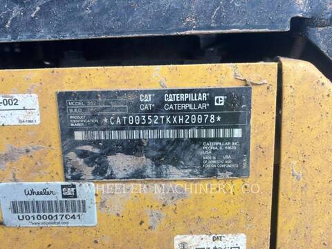 Caterpillar 352 CF, Crawler Excavator, 2130 hours, S/N: KXH20078, 2024 - Image 2