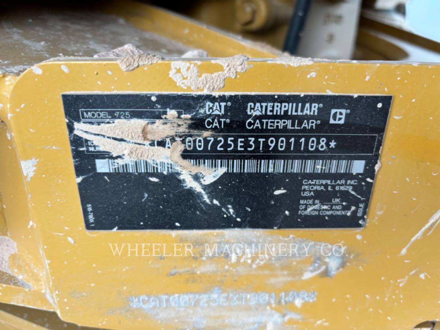Caterpillar 725 TG, Articulated Truck, 851 hours, S/N: 3T901108, 2024 - Image 8