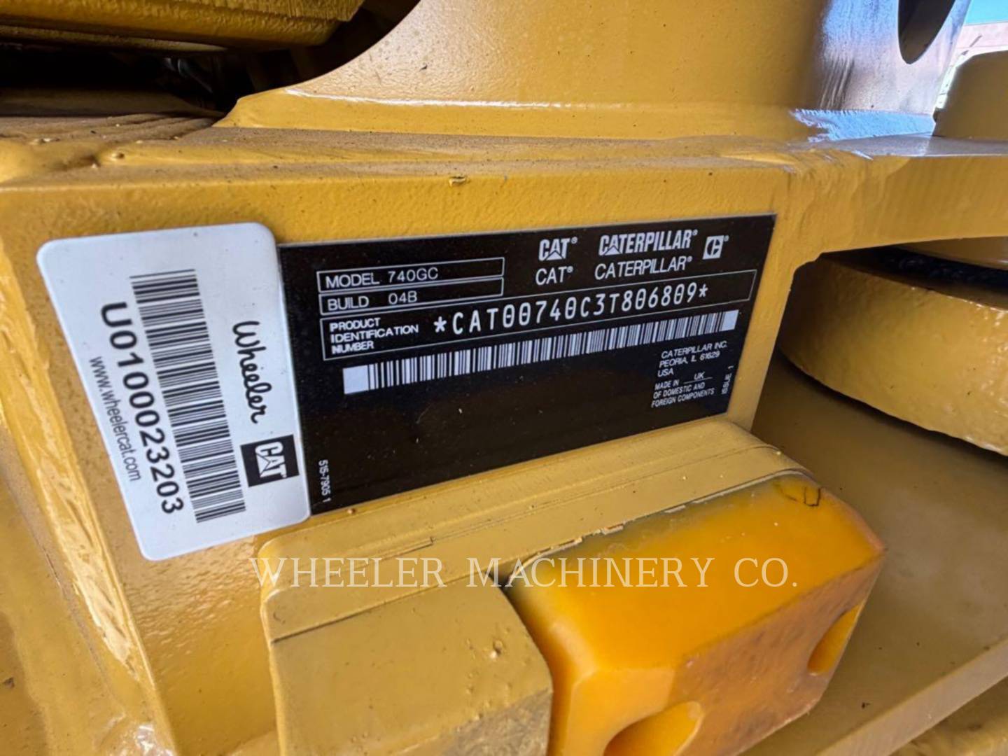 Caterpillar 740 GC TG, Articulated Truck, 426 hours, S/N: 3T806809, 2026 - Image 3