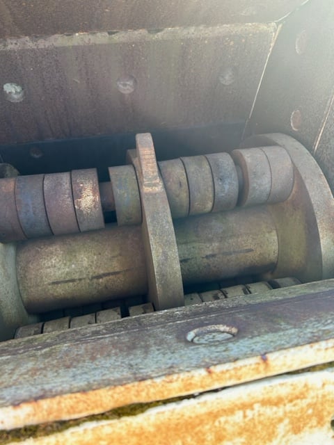 Jeffrey, hammermill, 24" x 8", 40 HP, swinging hammers - Image 9