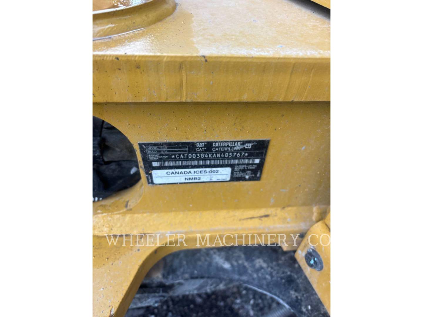 Caterpillar 304 C3 TH, 677 hours, S/N: AN405767, 2025 - Image 3