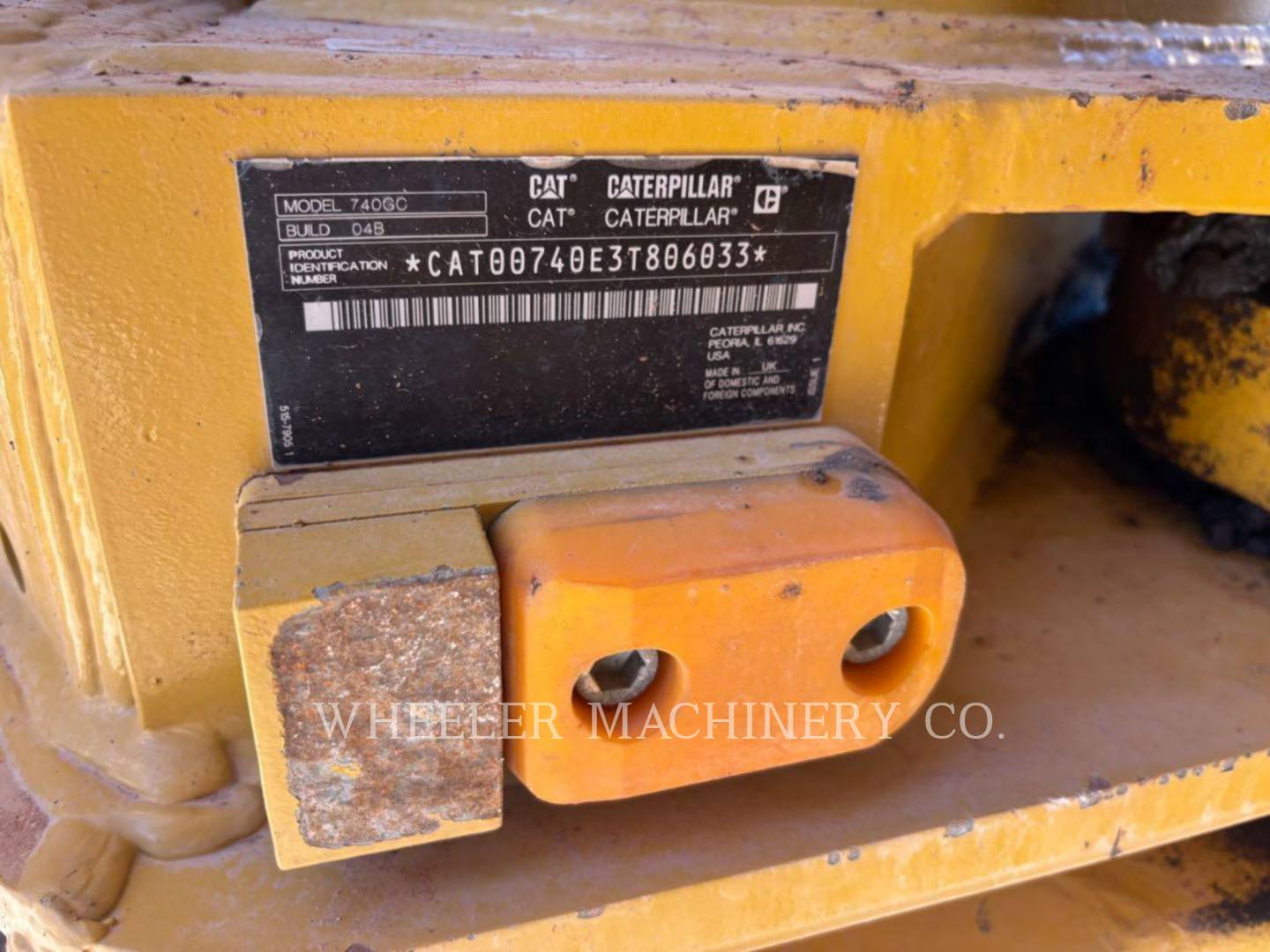 Caterpillar 740 GC TG, Articulated Truck, 2228 hours, S/N: 3T806033, 2024 - Image 5