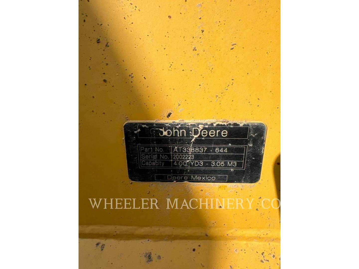John Deere 644K, Wheel Loader, 6940 hours, S/N: 1DW644JZGF675484, 2016 - Image 3