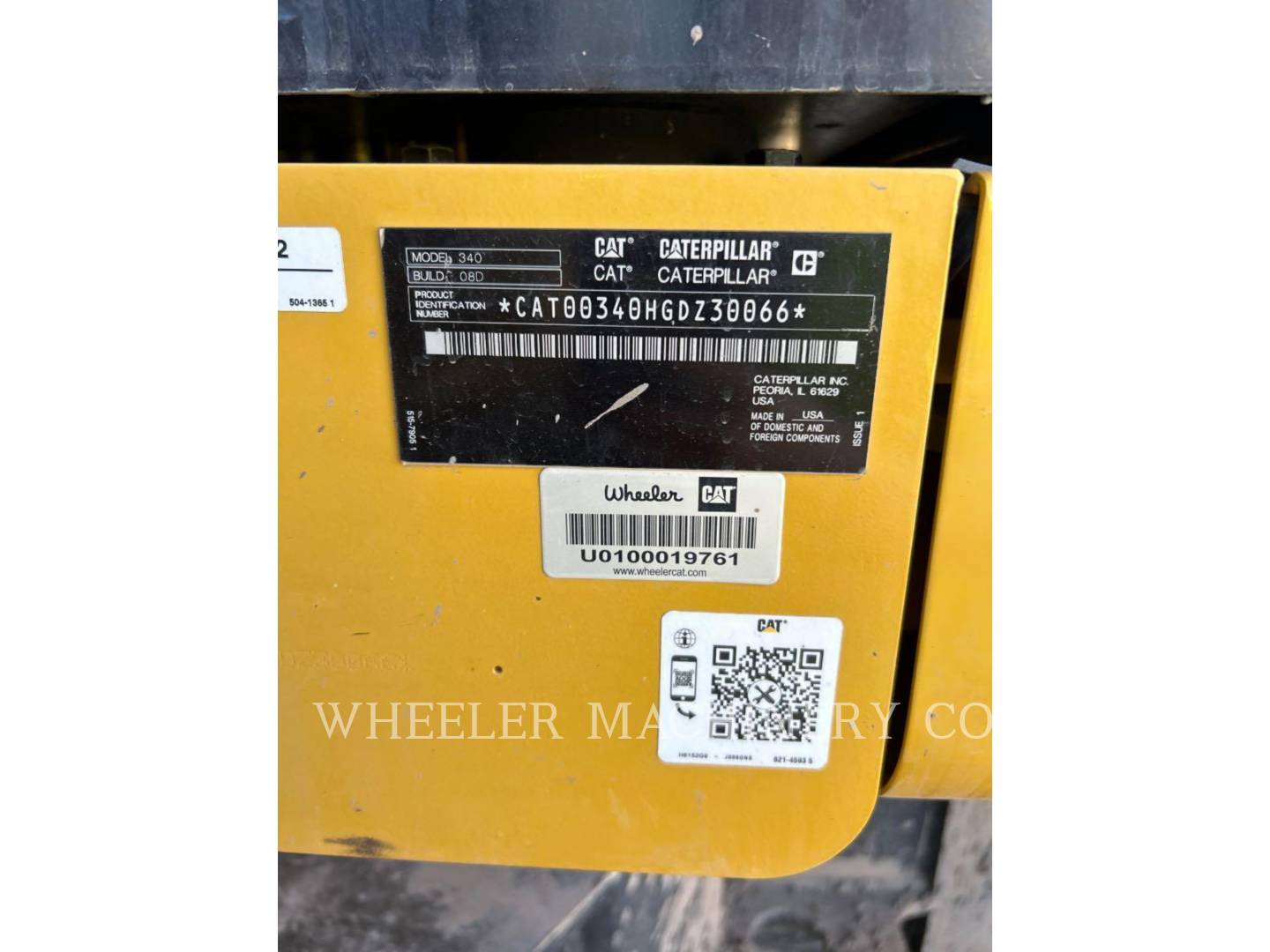 Caterpillar 340 CF, Crawler Excavator, 1155 hours, S/N: GDZ30066, 2025 - Image 8