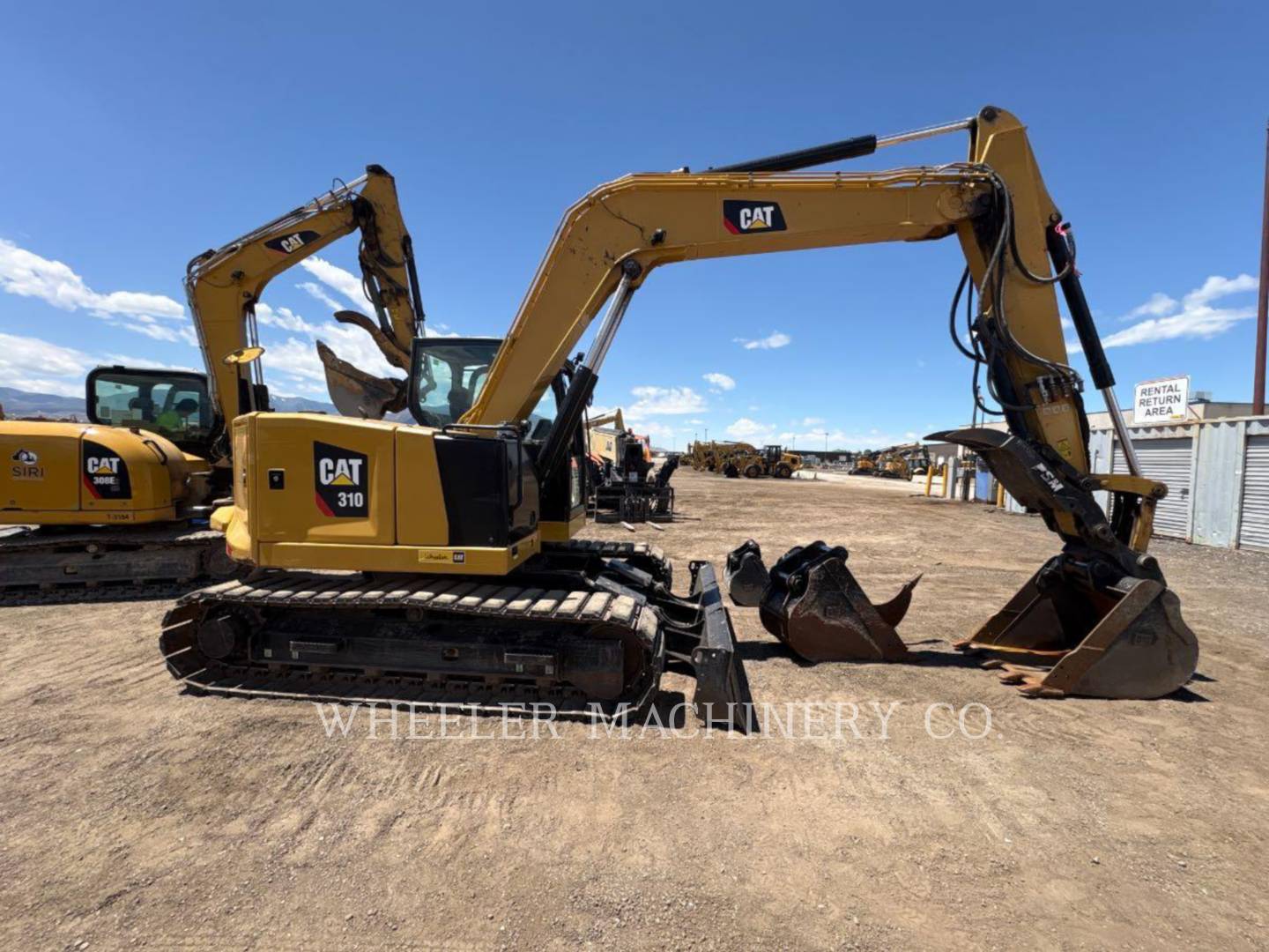 Caterpillar 310 TH, 843 hours, S/N: GWT00709, 2019 - Image 1