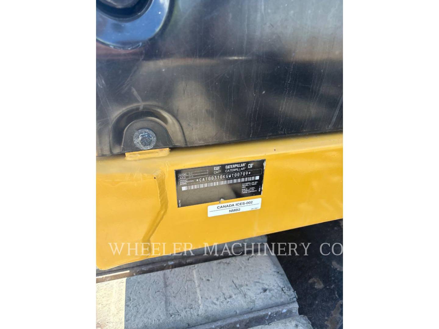 Caterpillar 310 TH, 843 hours, S/N: GWT00709, 2019 - Image 2