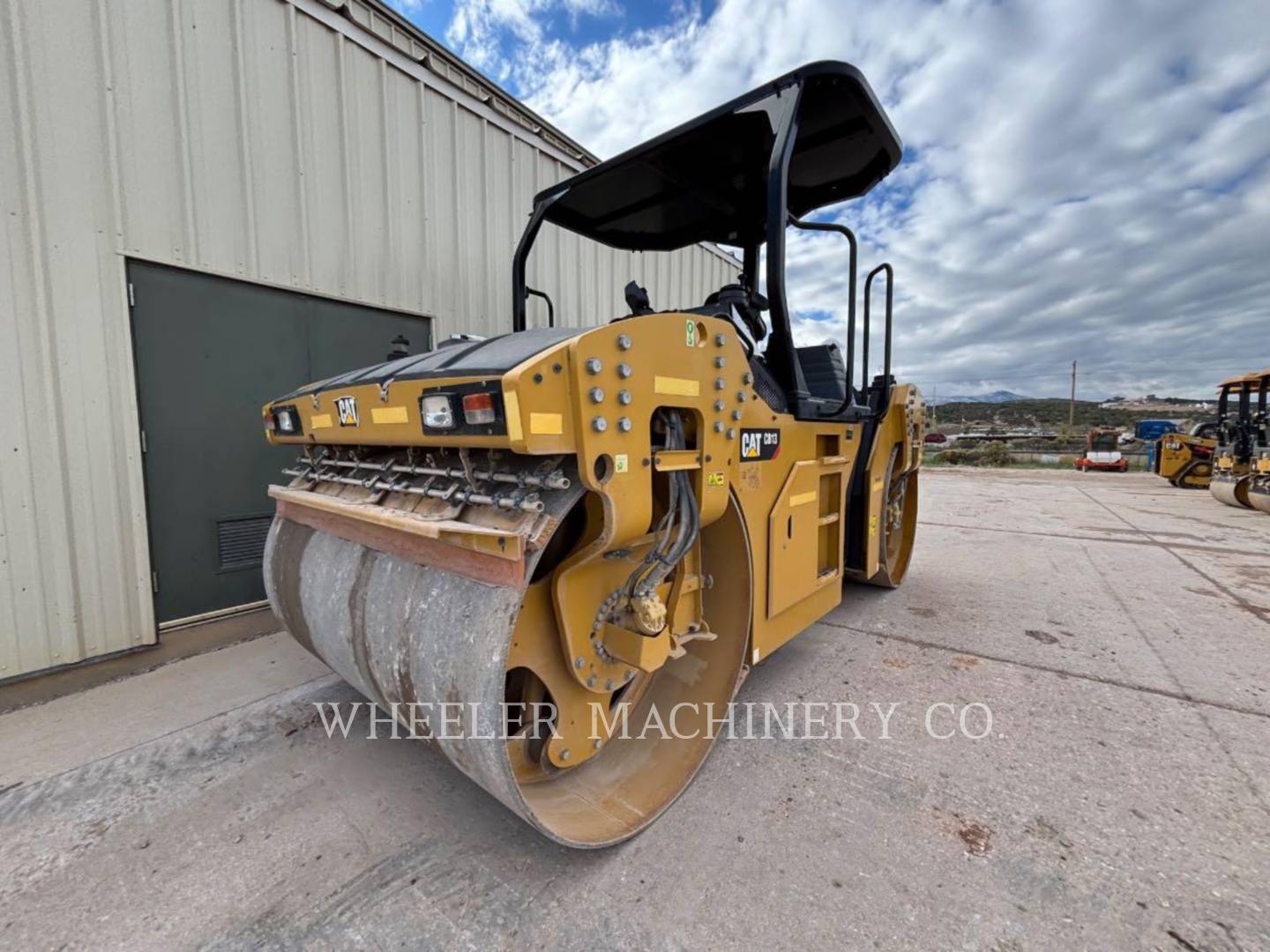 Caterpillar CB13, Twin Drum Roller, 799 hours, S/N: PWP00203, 2018 - Image 1