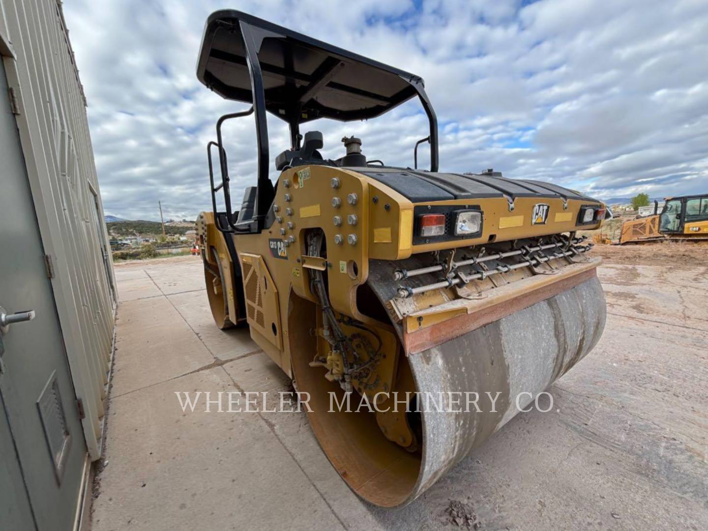 Caterpillar CB13, Twin Drum Roller, 799 hours, S/N: PWP00203, 2018 - Image 6