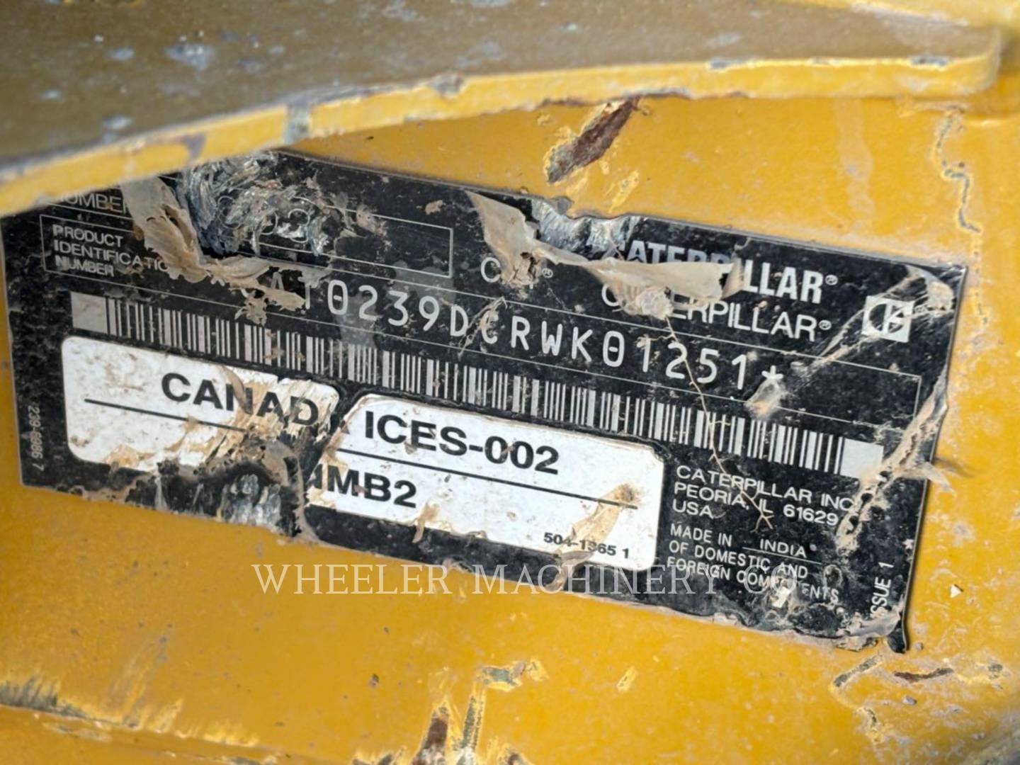 Caterpillar 239D3 C1H2, Track Loader, 467 hours, S/N: RWK01251, 2023 - Image 5