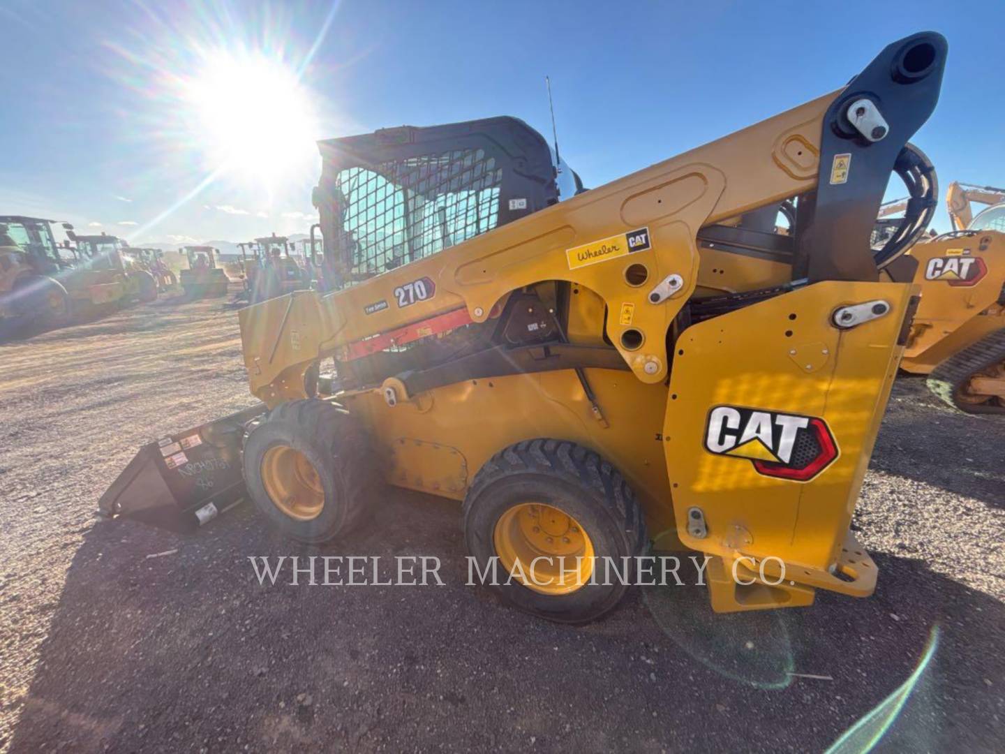 Cat 270 C3H2, Skid Steer Loader, 1140 hours, S/N: 7L500742, 2025 - Image 3