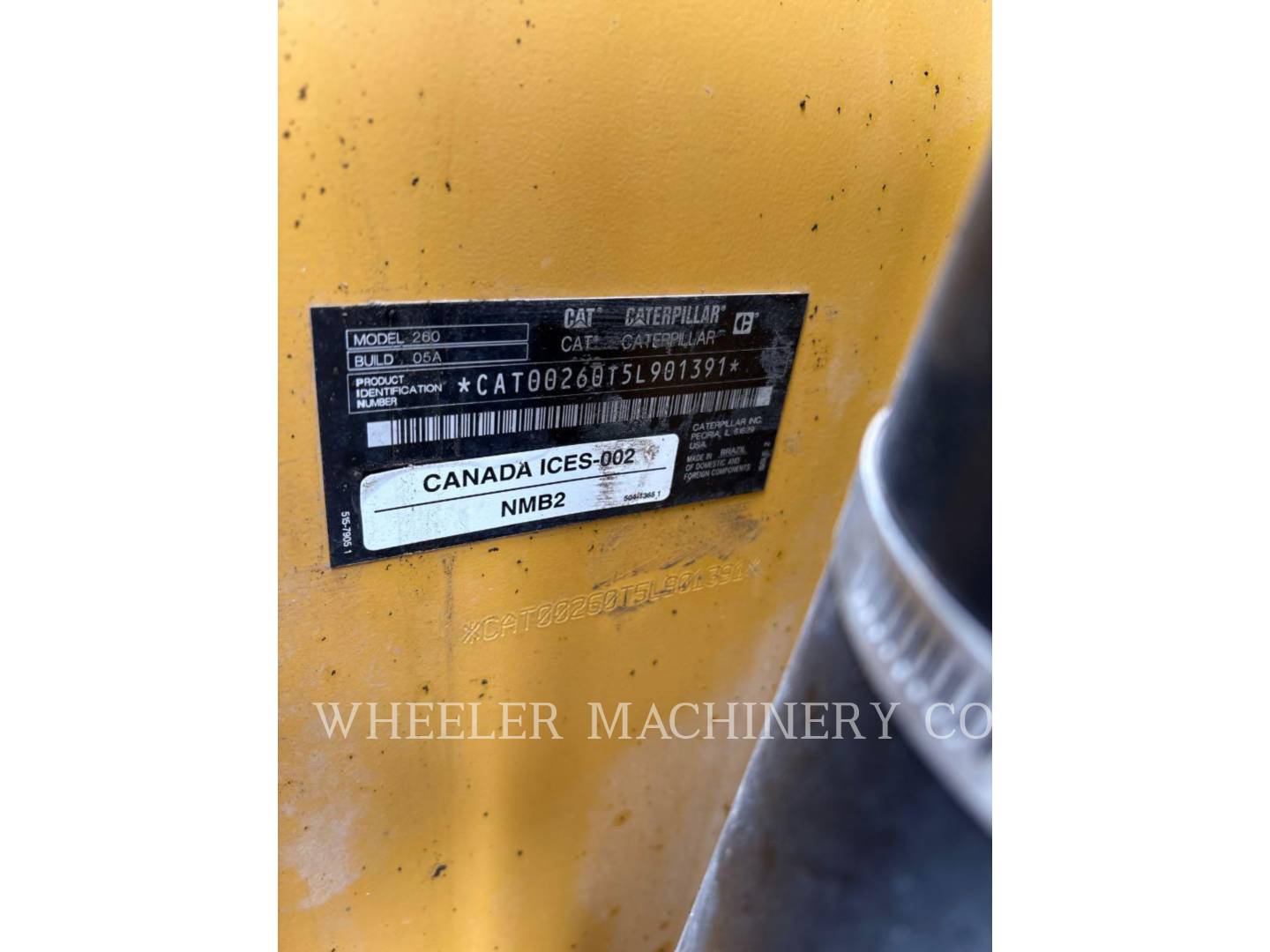 Cat 260 C3HF, Skid Steer Loader, 610 hours, S/N: 5L901391, 2025 - Image 3