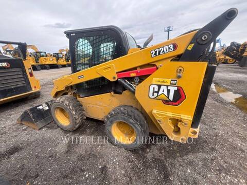 Cat 272D3 C3H2, Skid Steer Loader, 2721 hours, S/N: TP900266, 2022 - Image 3