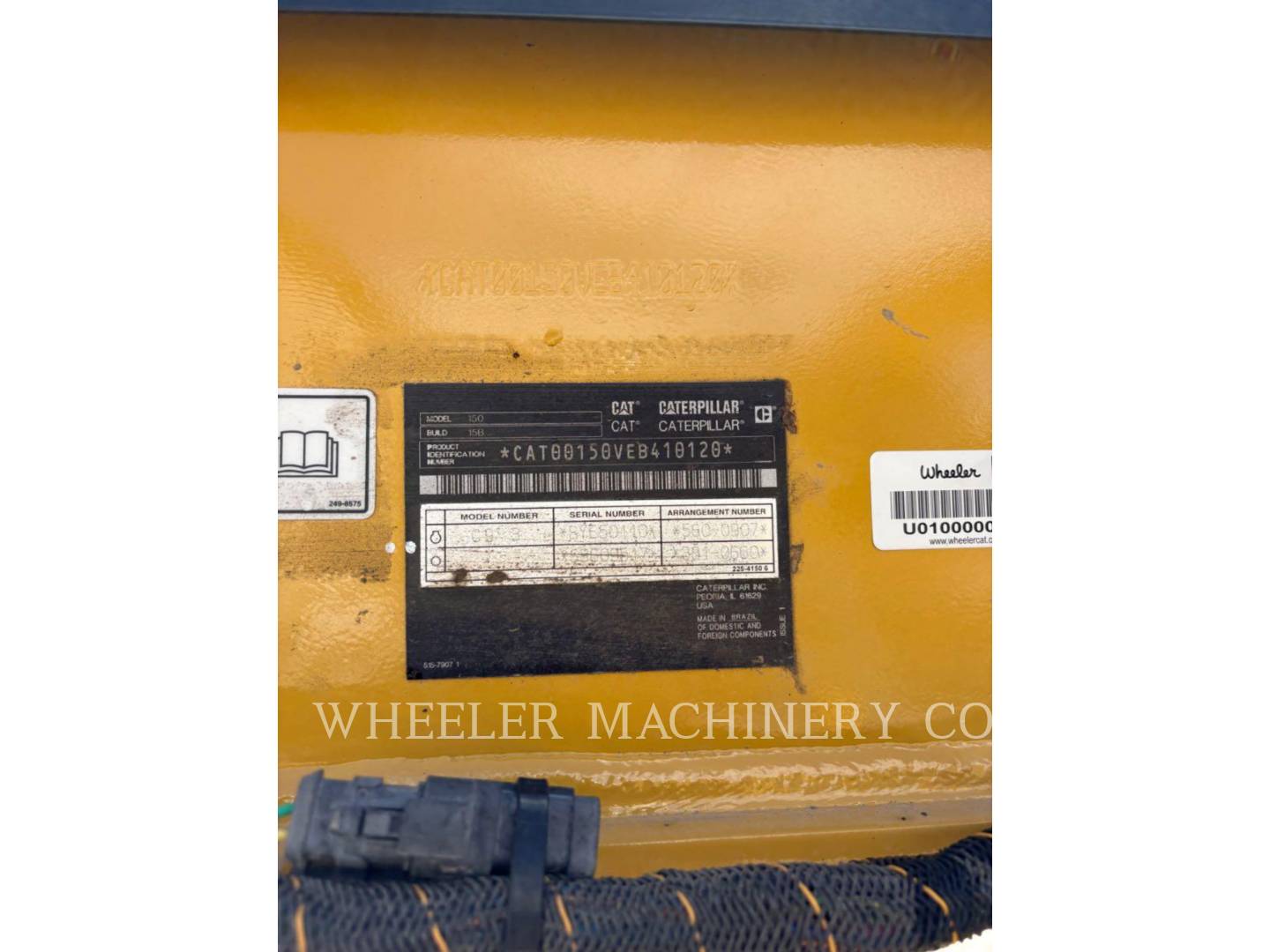 Caterpillar 150 15, Motor Grader, 232 hours, S/N: EB410120, 2025 - Image 3