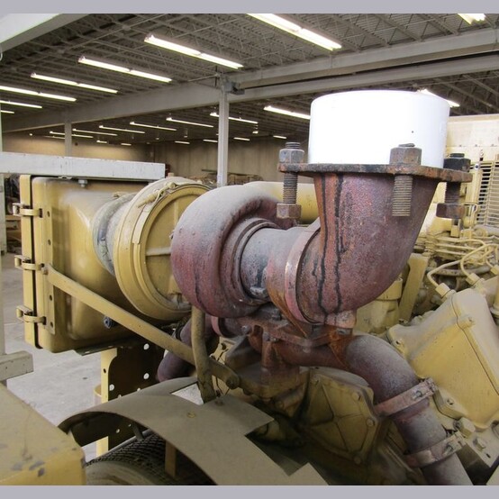 350 KW Caterpillar #3408, Diesel Generator Set, 480 Volts, 1800 RPM, SR-4 generator end, open skid, control - Image 5