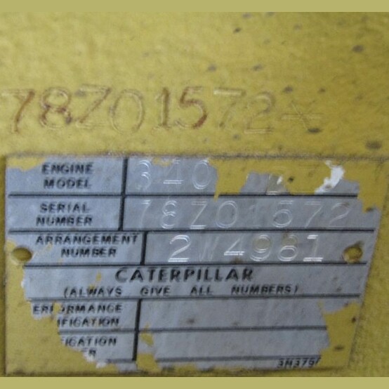 350 KW Caterpillar #3408, Diesel Generator Set, 480 Volts, 1800 RPM, SR-4 generator end, open skid, control - Image 9