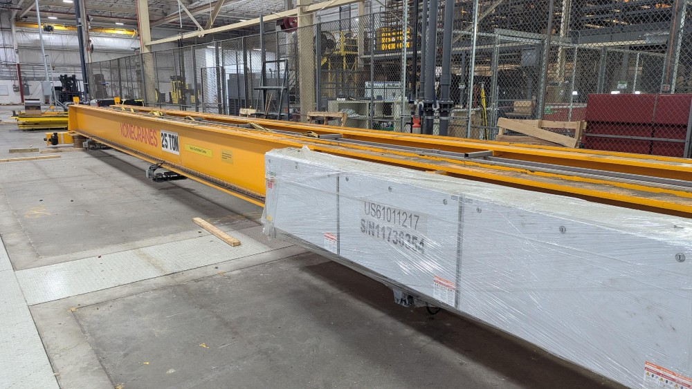 25 Ton, Kone, Crane, 52' 0" Span, 23' Lift, Class D, Radio Control, VFD All Motions, 2017 [#2769] - Image 2