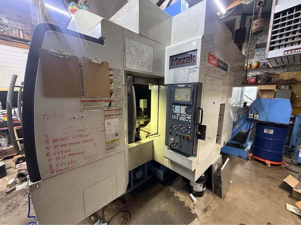 Mazak #Variaxis-630-5X, 5-Axis CNC Vertical Machining Center, 24.8" X, 30.1" Y, 20" Z, 80 automatic tool - Image 2