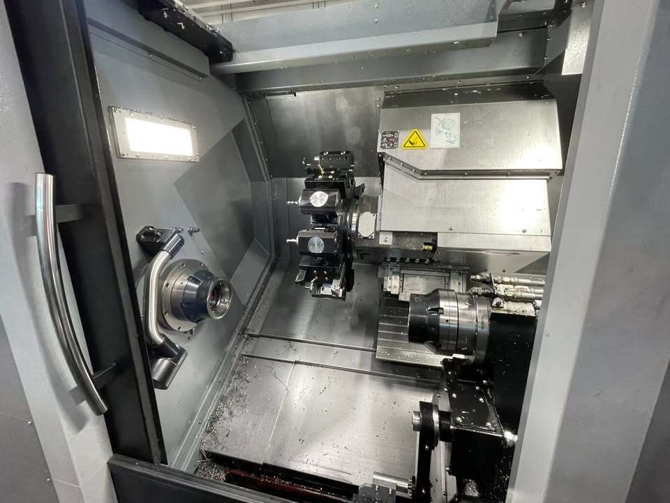 Hurco #TMX8MYSI, Multi-Axis CNC Lathe, 20" swing, 20.7" machining length, 10.9" turning diameter, 8" chuck - Image 4