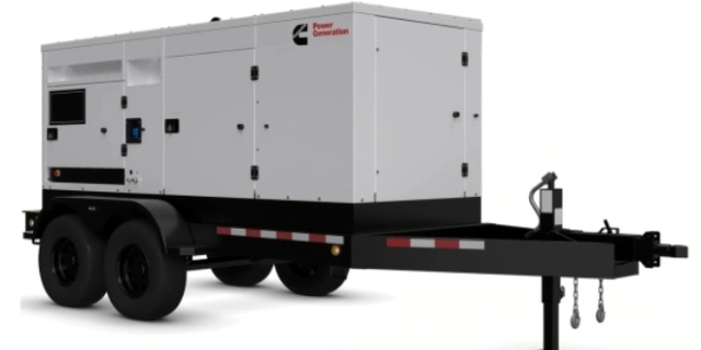 200 KW Cummins #C200D2RE, Mobile Diesel Generator Set, Cummins engine, 50/60 Hz. dual speed, PowerCommand 3.3 - Image 1