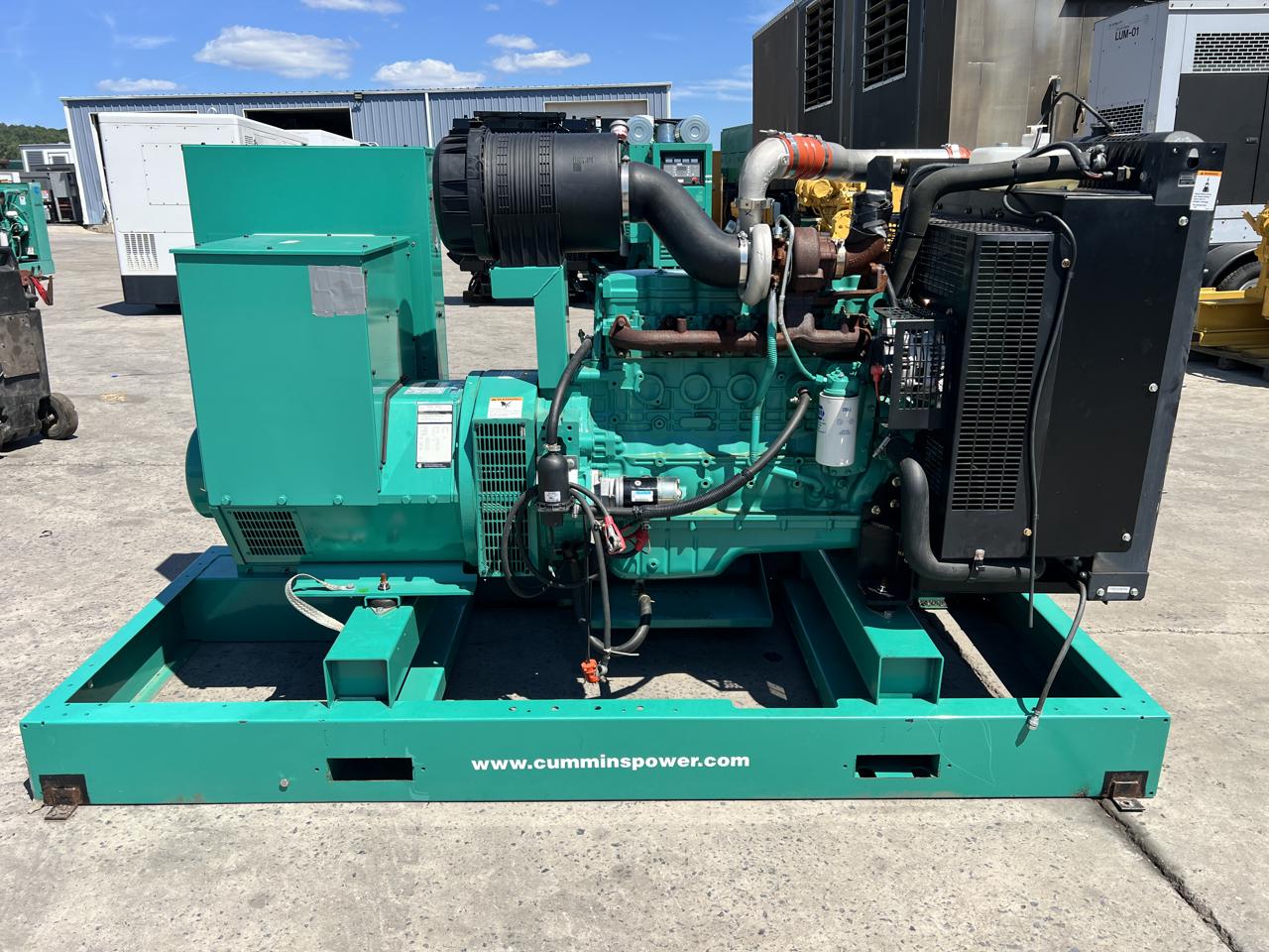 100 KW Cummins/Onan #DSGAA-806143, Diesel Generator Set, 277/480 Volt, 1800 RPM, Cummins QSB7-G3 engine - Image 1