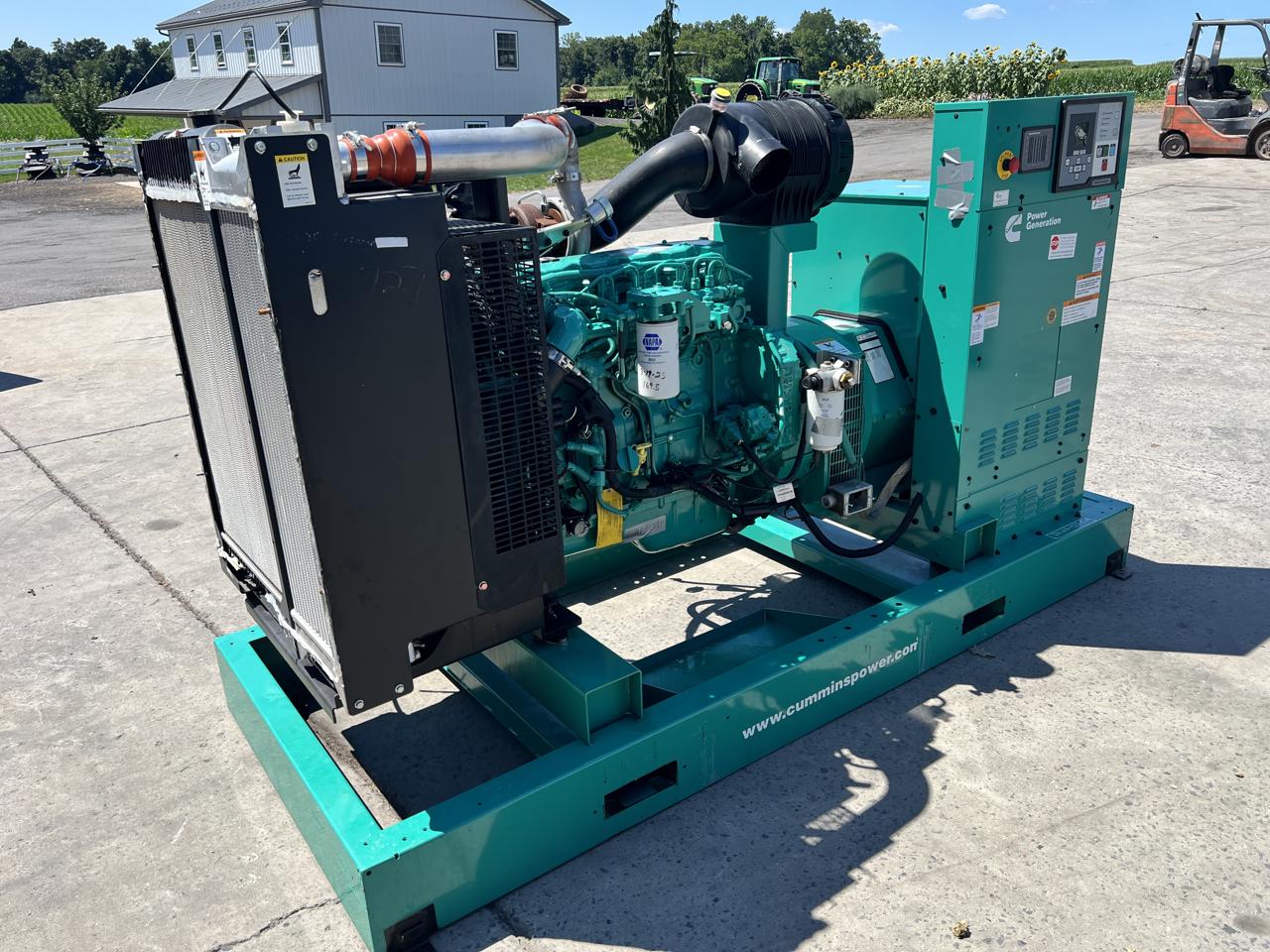 100 KW Cummins/Onan #DSGAA-806143, Diesel Generator Set, 277/480 Volt, 1800 RPM, Cummins QSB7-G3 engine - Image 3