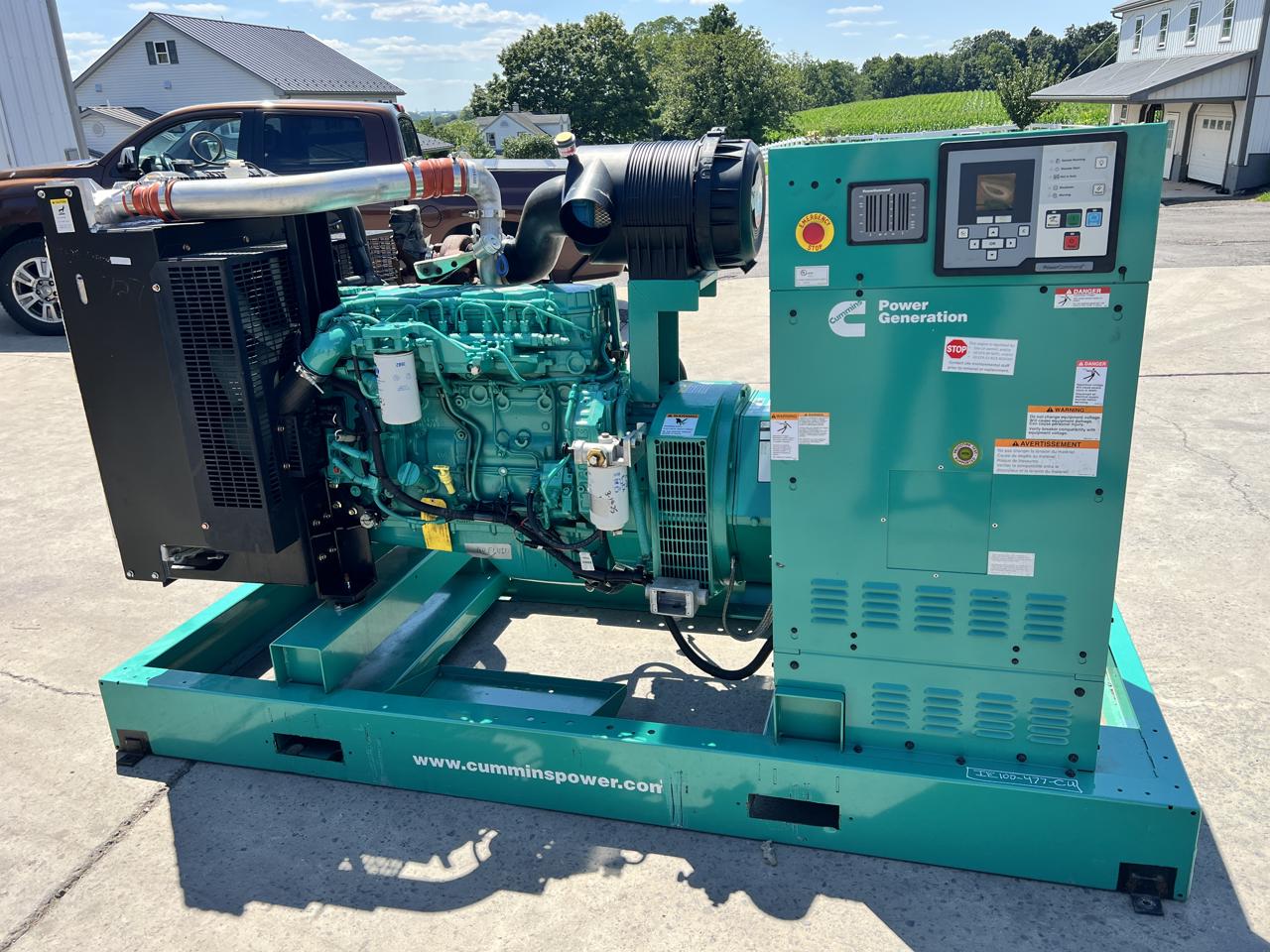 100 KW Cummins/Onan #DSGAA-806143, Diesel Generator Set, 277/480 Volt, 1800 RPM, Cummins QSB7-G3 engine - Image 4
