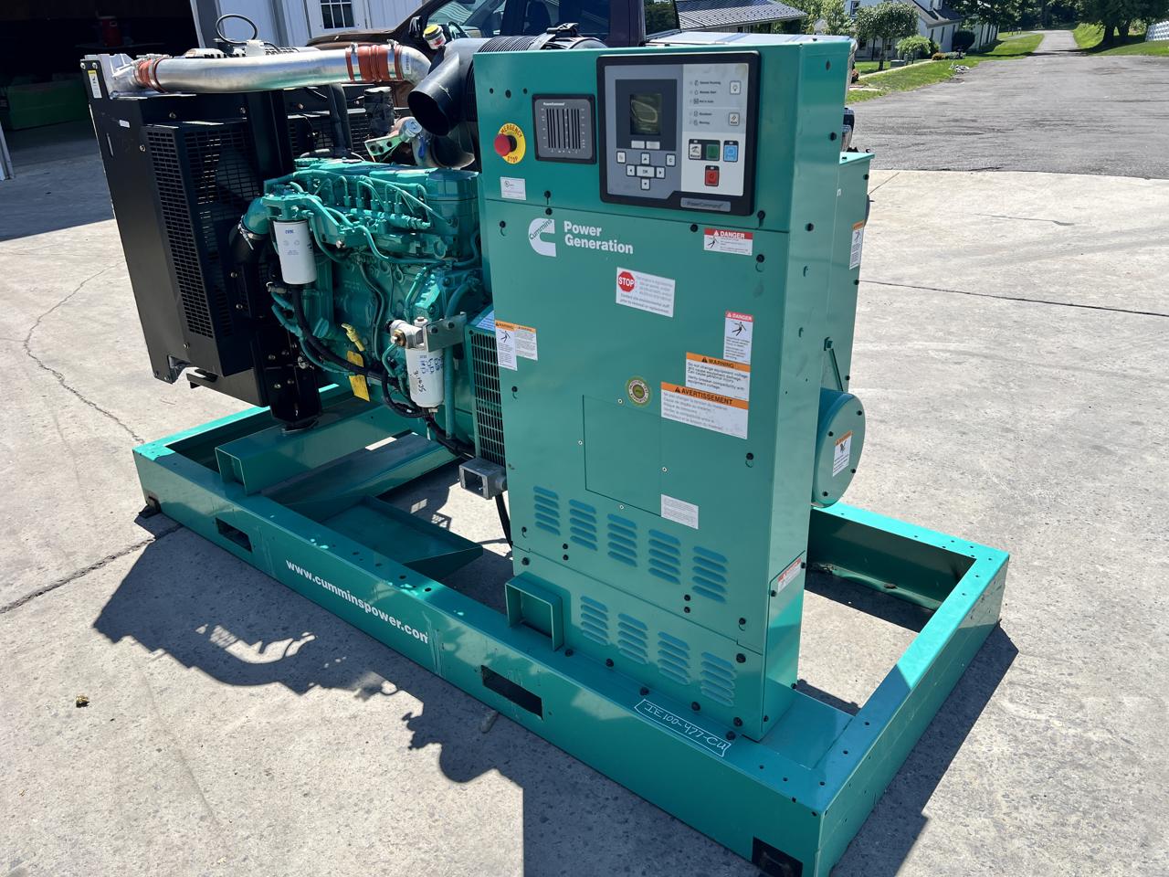 100 KW Cummins/Onan #DSGAA-806143, Diesel Generator Set, 277/480 Volt, 1800 RPM, Cummins QSB7-G3 engine - Image 5