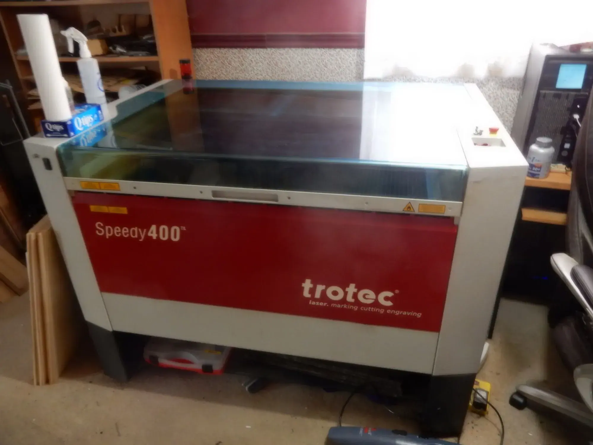 Trotec #Speedy 400, CO2 Laser Engraver/Cutter, 80 width, 1016 x 610 mm, 2013 - Image 1