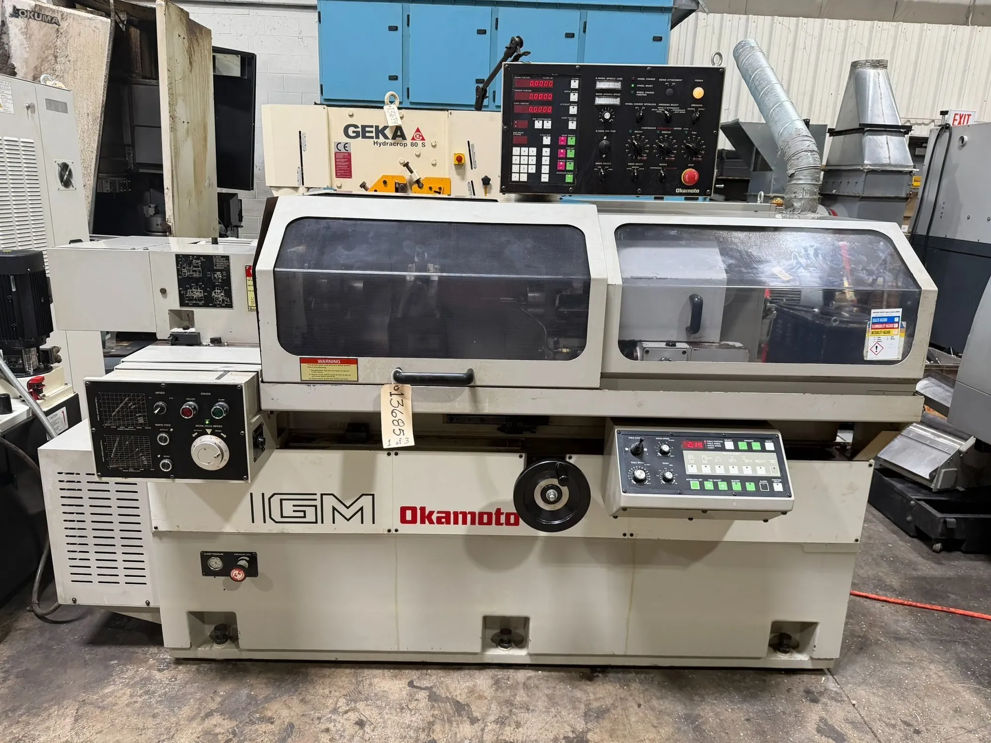 Okamoto #IGM-2M, Internal Grinder, 10,000 RPM, MDI Control, 2010 - Image 2