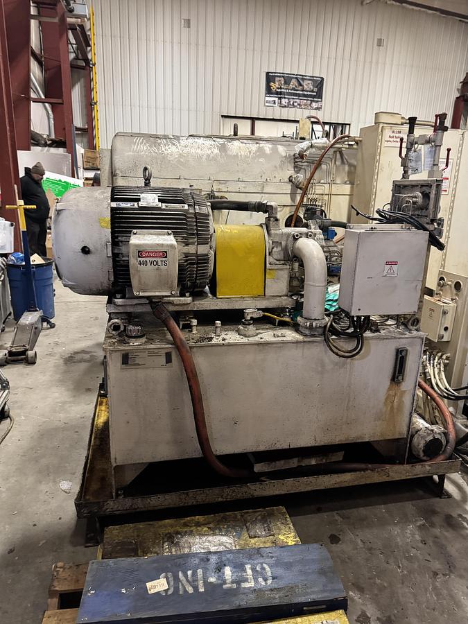 Ex-Cell-O #3251S, Roto-Flo Spline Roller, 48" Rack, 55" Stroke, 40 HP, 480 V., 1986 - Image 6