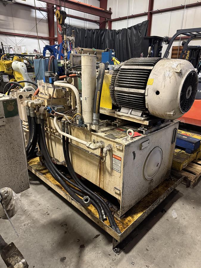 Ex-Cell-O #3251S, Roto-Flo Spline Roller, 48" Rack, 55" Stroke, 40 HP, 480 V., 1986 - Image 8